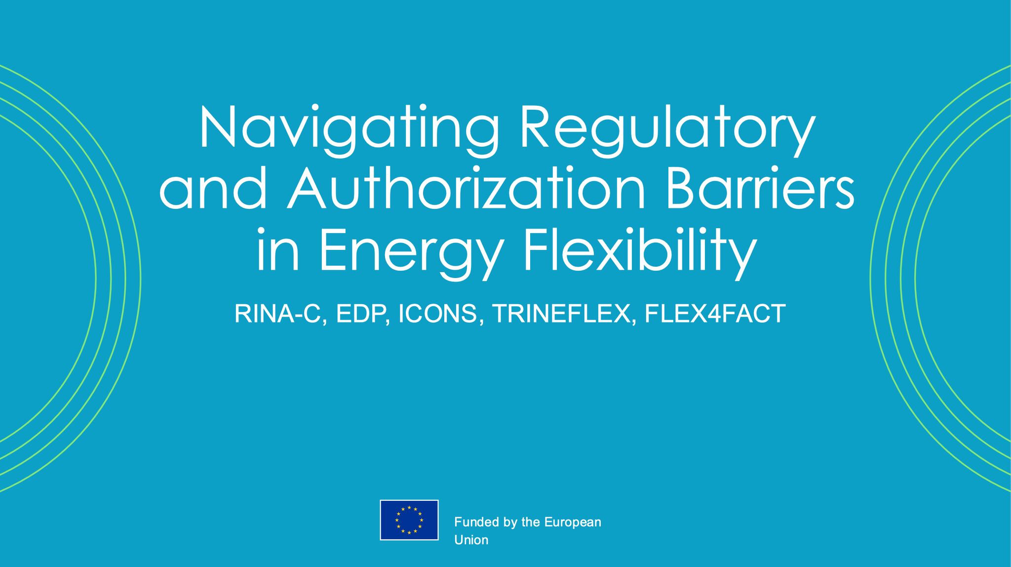 Webinar: Navigating Regulatory and Authorization Barriers in Energy Flexibility